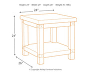 Carynhurst Coffee Table and 2 End Tables
