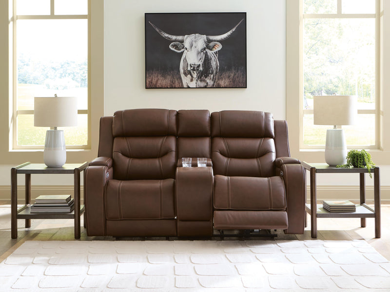 Knightington Power Reclining Loveseat with Audio Seating