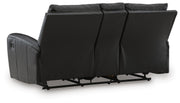 Glossmore Reclining Loveseat with Console