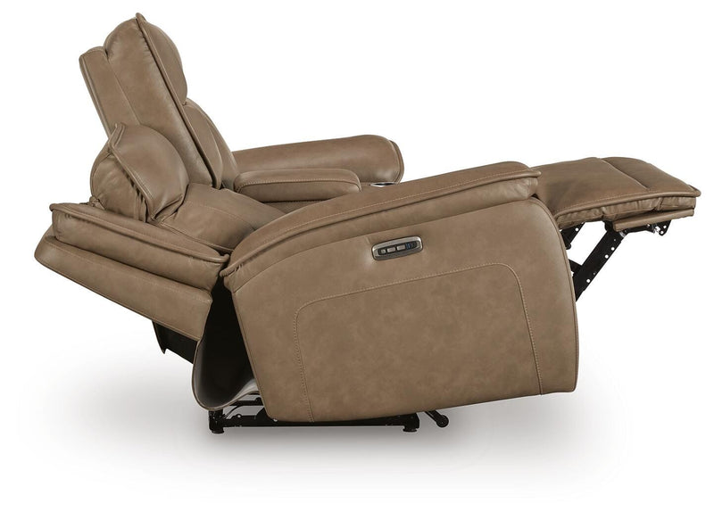 Glencroft Power Reclining Loveseat with Console
