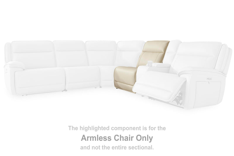 Double Deal Armless Chair