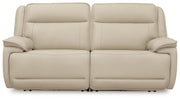 Double Deal 2-Piece Power Reclining Loveseat Sectional