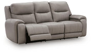 Real Moments Power Reclining Sofa with Audio Seating