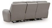 Real Moments Power Reclining Sofa with Audio Seating