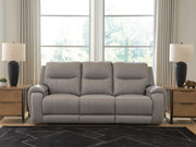 Real Moments Power Reclining Sofa with Audio Seating