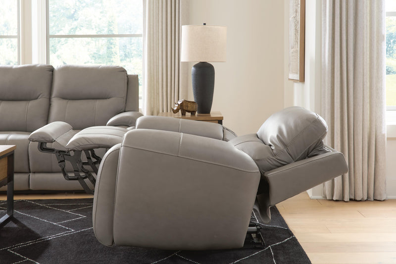 Real Moments Power Reclining Sofa with Audio Seating