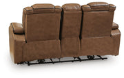 Gruaro Power Reclining Loveseat with Console