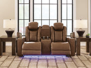 Gruaro Power Reclining Loveseat with Console
