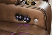 Gruaro Power Reclining Loveseat with Console