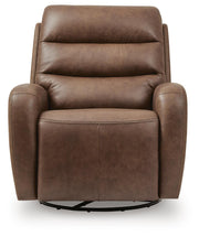 Motion-Max Swivel Glider Power Recliner
