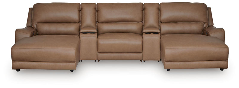 DeepWakes 5-Piece Power Reclining Sectional with Chaise