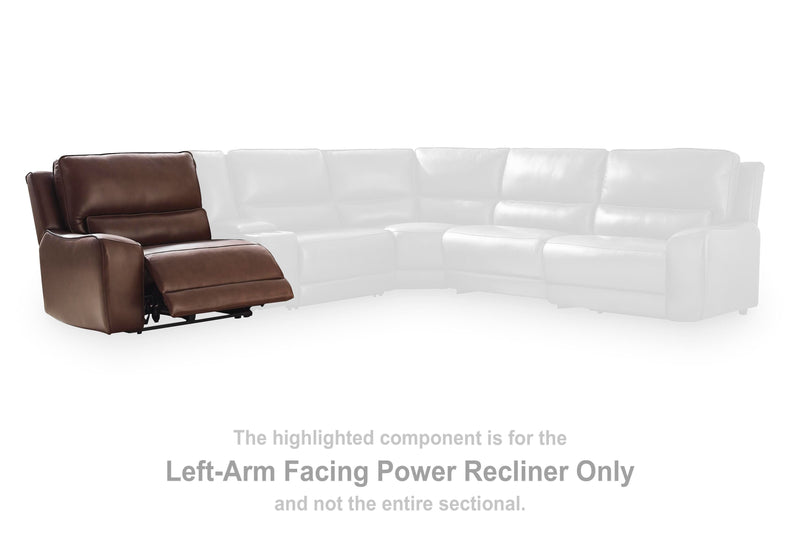 DeepWakes Left-Arm Facing Power Recliner