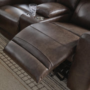 Crossplex Power Reclining Loveseat with Console