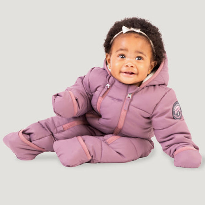 Free Country Infant Puffer Snowsuit 3-6M Plumberry