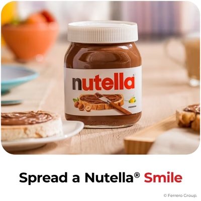 Nutella Ferrero Chocolate Hazelnut Spread - 26.5oz