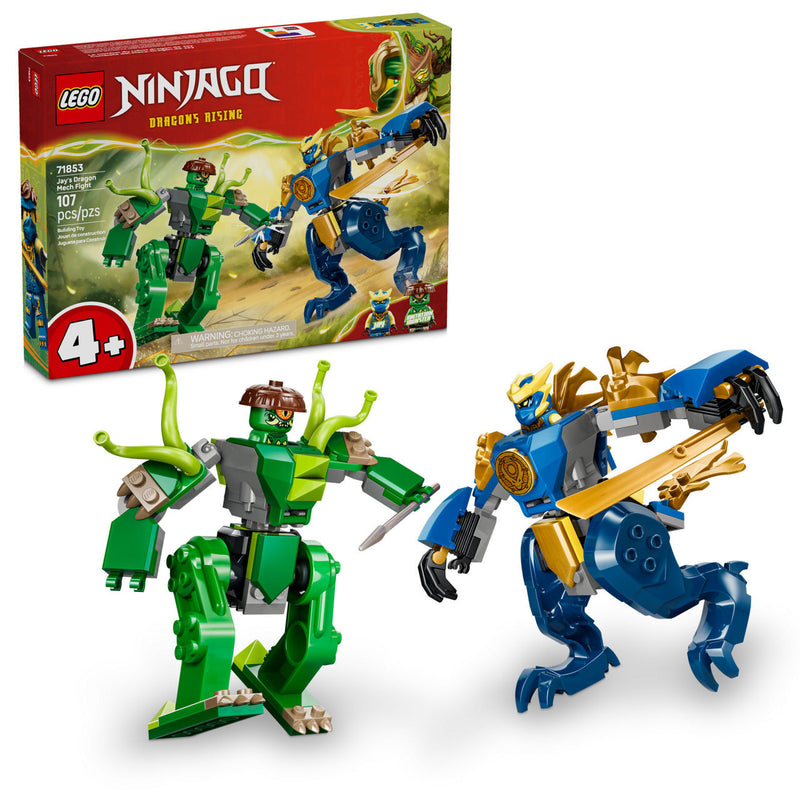 LEGO NINJAGO Jay's Dragon Mech Fight Toy 71853