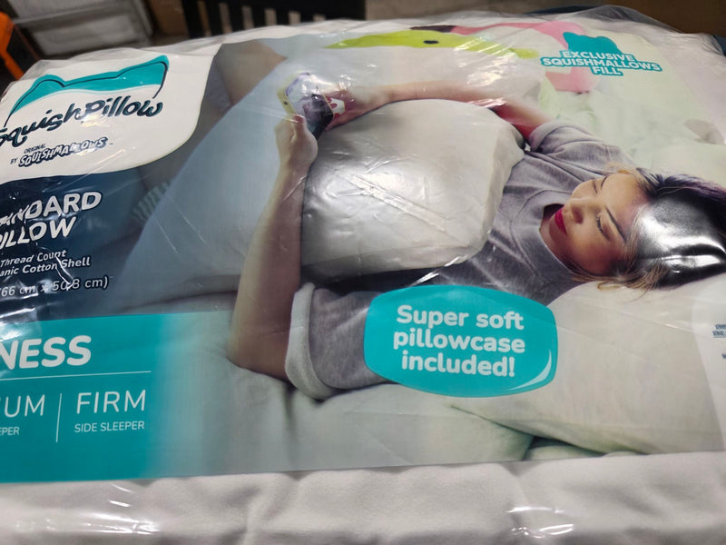 SquishPillow by Original Squishmallows Soft Bed Pillow and Ultra Soft Pillowcase Cover