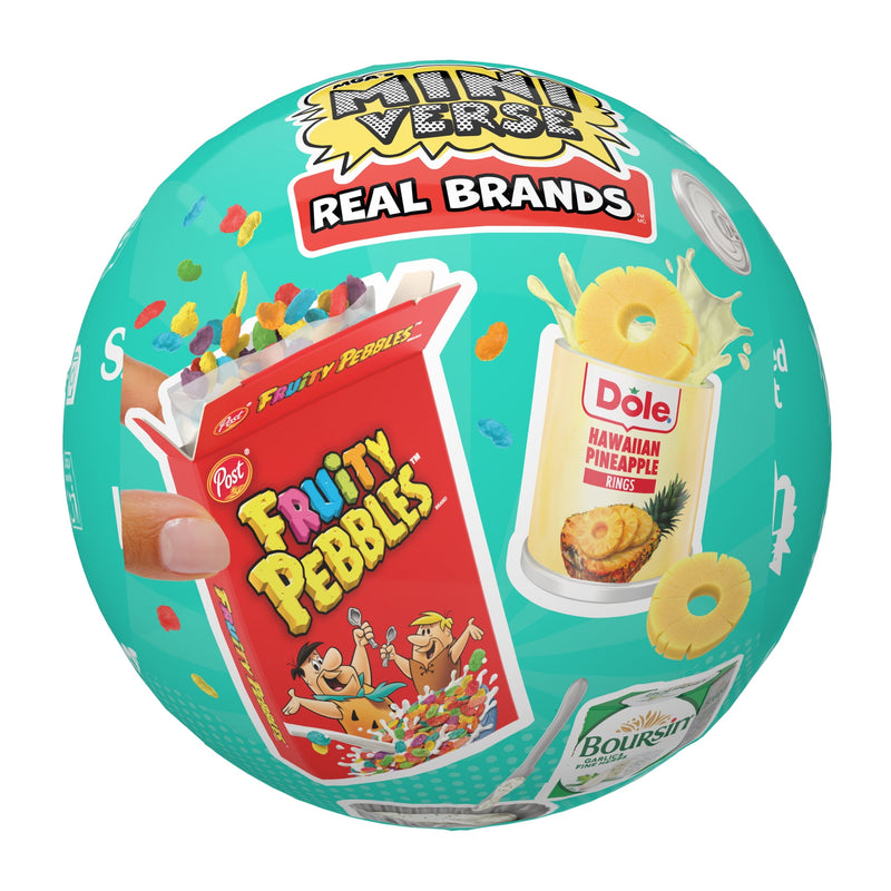 MGA Miniverse Real Brands Series 2 Mini Collectibles: Blind Pack, Hyper-Realistic Food, Ages 8+