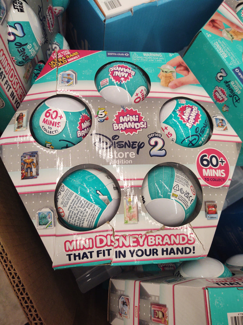 DISNEY MINI BRANDS 5PK TEAL