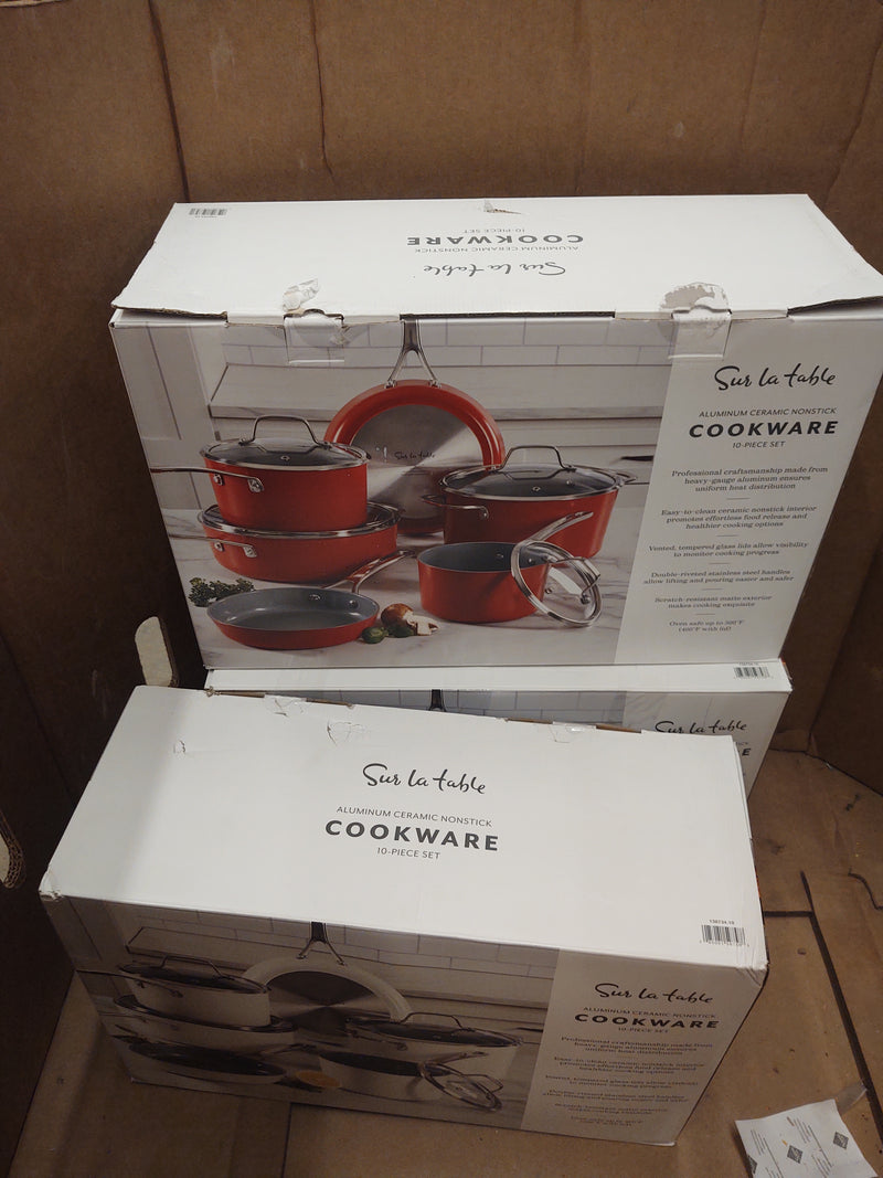 SUR LA TABLE 10PC COOKWARE