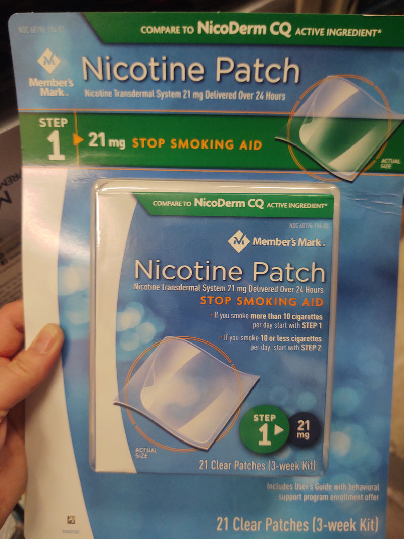 MM NICOTINE PATCH