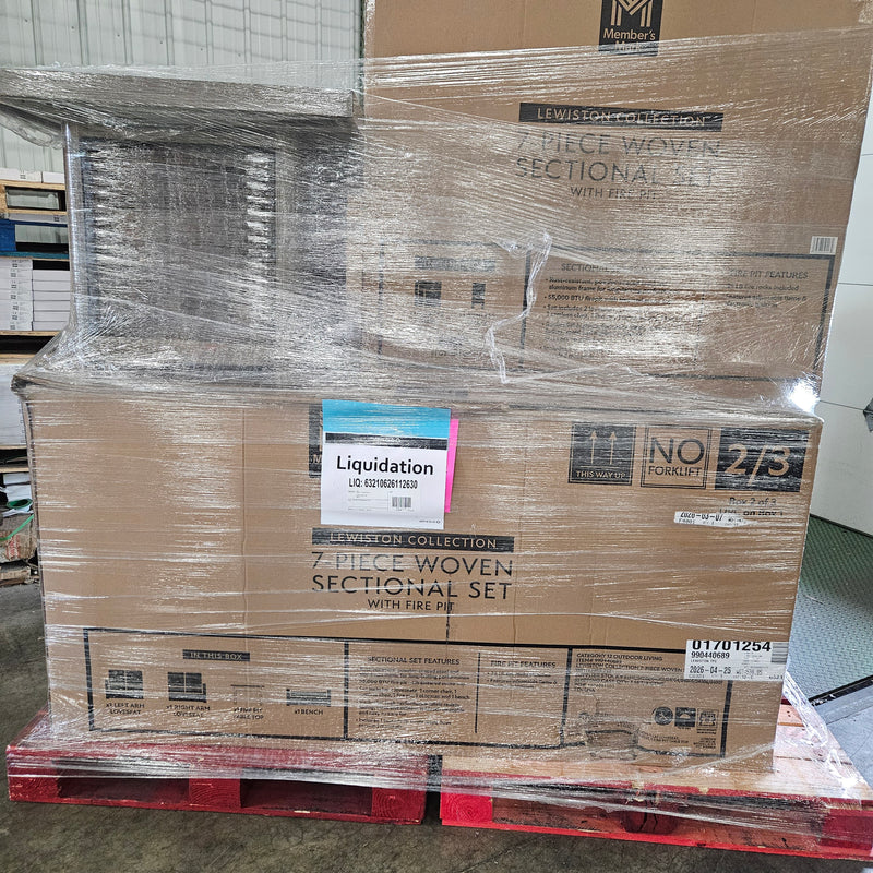 63210626112630 - LEWISTON 7PC PALLET #80