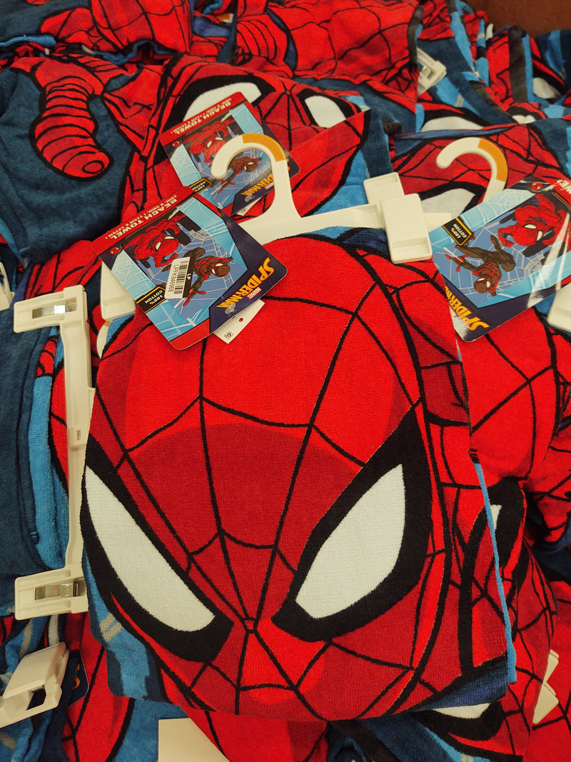 7.29.24 --Spider-Man City Defenders Beach Towel Red/Blue