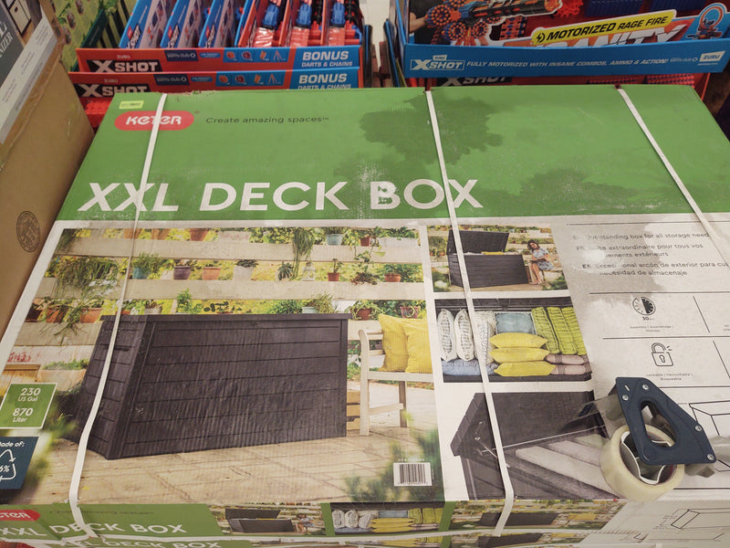 KETER 230G DECK BOX GRAPHITE