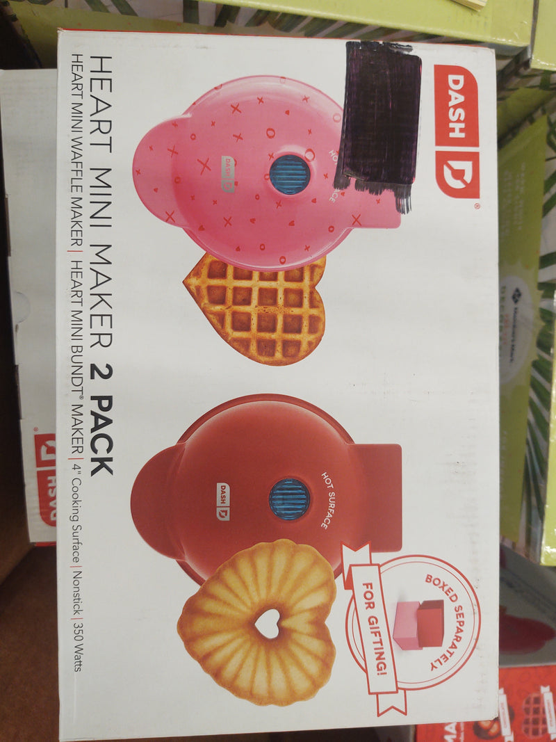 DASH HEART MINI MAKERS