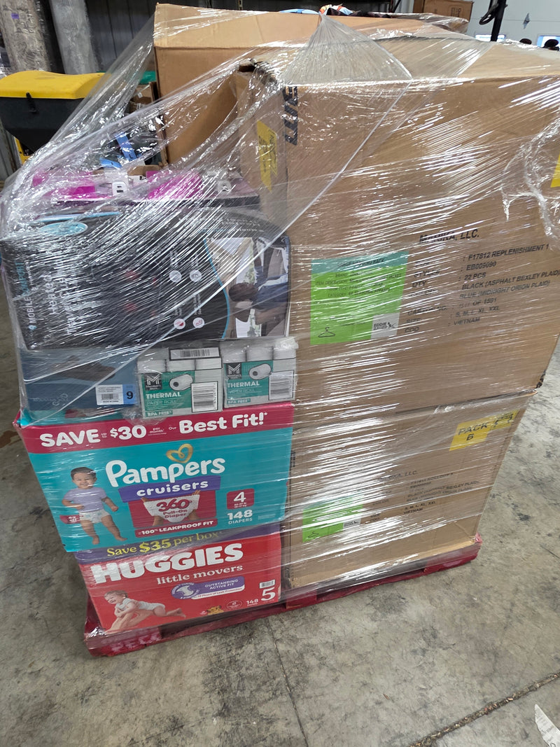 81640226028967- MIX CLOTHING/HOMEGOODS PALLET #1